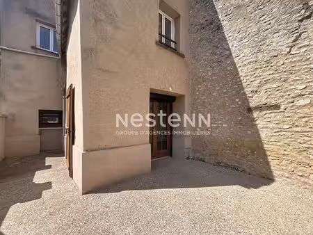 appartement 3 pièce(s) 55.95m² angerville avec cour et garage