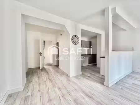 appartement f4 rénové - 81m2 - centre ville anet