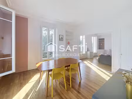 charmant f3 type haussmannien sans travaux