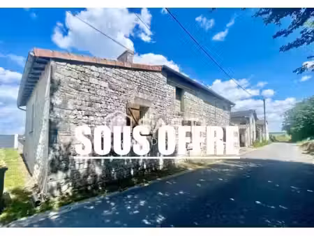 jolie maison en pierres - beaucoup de cachet - 1 chambre en rdc - puits