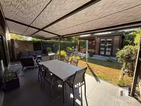 ruim gelijkvloers appartement met zuidgerichte tuin