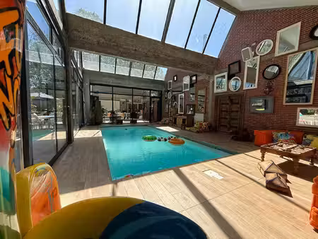 paris seine - rare - maison - breuillet - piscine - salle de sport