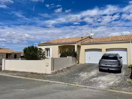 pavillon de plain-pied t5 avec double garage