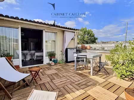 appartement t4 avec terrasse - saintes rive gauche (30642)