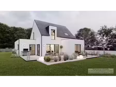 vente maison neuve 5 pièces 110 m² à ergué-gabéric (29500)  280 650 €