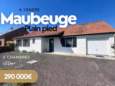achat maison 6 pièces 102m² maubeuge 59600