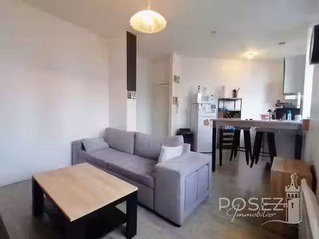 location appartement 2 pièces 36m² comines 59560