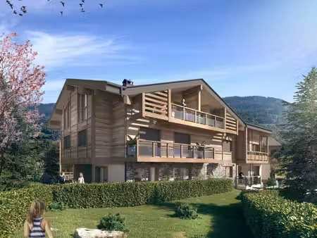 off plan 2 bedroom penthouse appartements à vendre à les gets à proximité du télésiège...