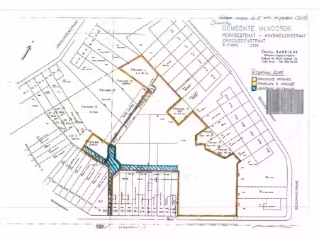 terrain en vente publique à perksestraat vilvorde (vbe59661)