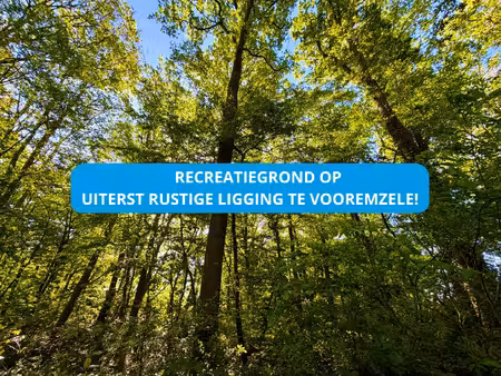 grond te koop in voormezele