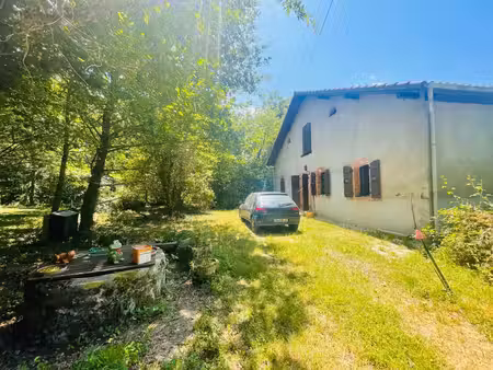 ferme landaise à rénover intégralement à sort en chalosse sur terrain boisé de plus d’un h
