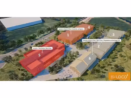 vente local d’activités baziege 31450 2165m²