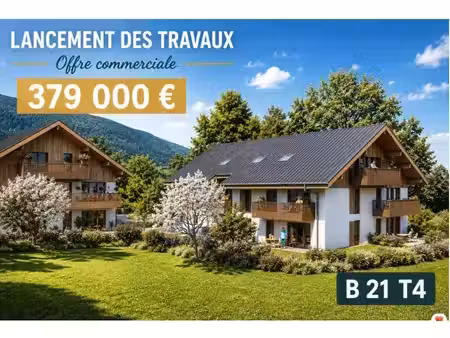 appartement t4 en combles leschaux 74320
