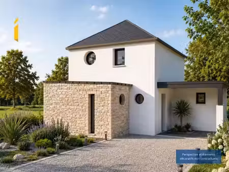vente maison neuve 4 pièces 96 m² à merlevenez (56700)  319 800 €