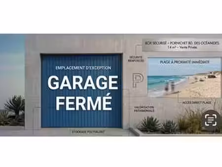vente garage et parking à pornichet gambetta (44380) : à vendre / 14m² pornichet gambetta