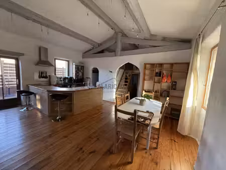 bergerie plain-pied avec garage et jardin