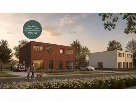 afgewerkte energiepositieve (epc -18) nieuwbouwwoning