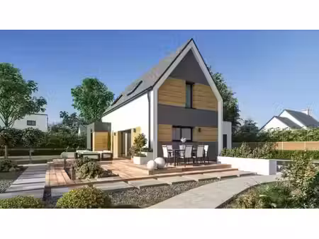 vente maison neuve 5 pièces 91 m² à guidel (56520)  396 000 €