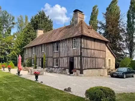 vente manoir 6 pièces 182.43 m² à beuvron-en-auge (14430)  1 290 000 €