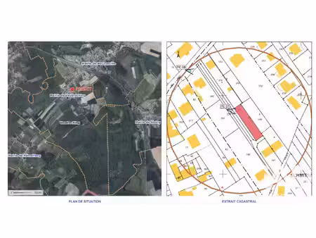 vente terrain à bâtir 868 m²