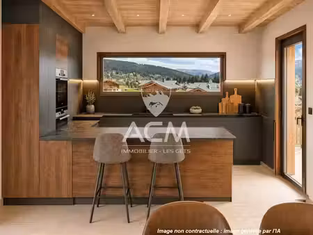 vente chalet 5 pièces 139.67 m² à les gets (74260)  1 870 000 €