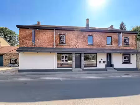 surface commerciale + maison 5 chambres avec jardin