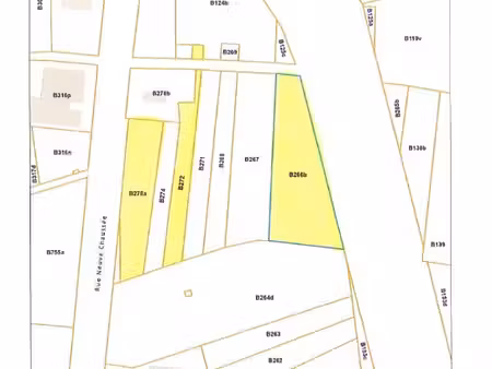 lot de 4 parcelles de terrain de 6742m² à péruwelz