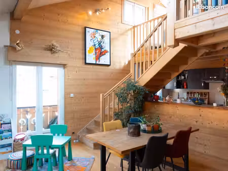appartement duplex - 3 pièces - 74m2 (surface au sol 103m2)