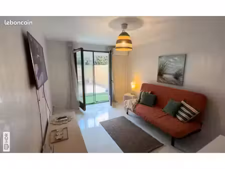 studio meublé avec jardin + parking