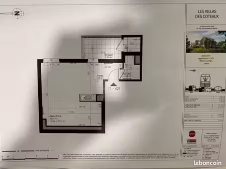 appartement 1 pièce 26 m²