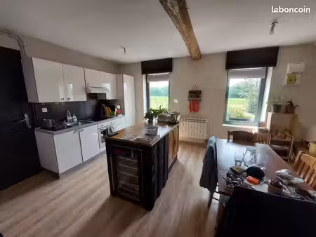 appartement loft dans ancienne grange rénové