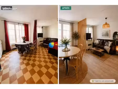 appartement 3 pièces 71 m²