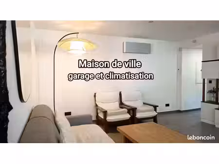 maison de ville de 77 m2 avec garage aux cinq avenues / palais longchamp