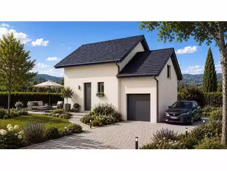 terrain avec maison neuve à vendre