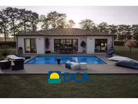 terrain avec maison neuve à vendre
