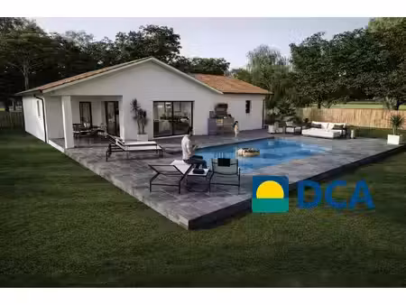 terrain avec maison neuve à vendre