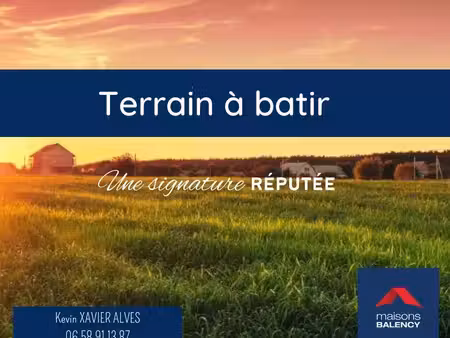 terrain constructible à vendre