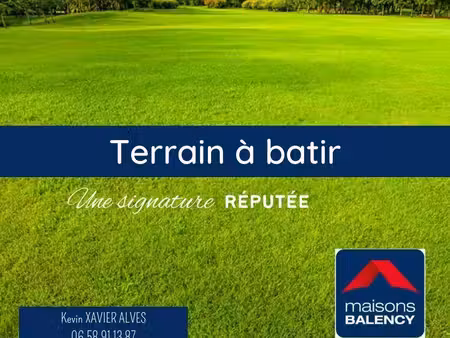 terrain constructible à vendre