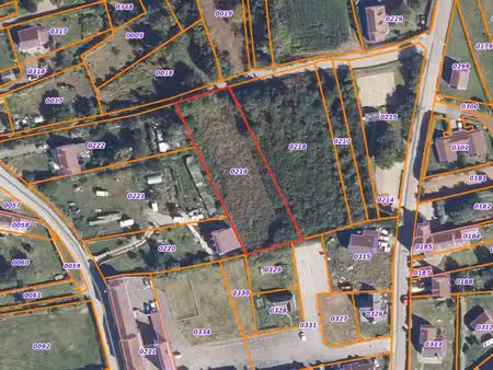 terrain constructible à vendre