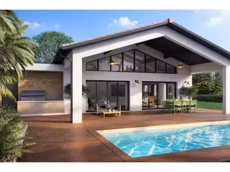 terrain avec maison neuve à vendre