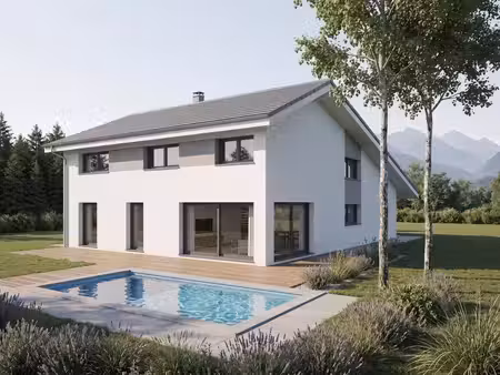 terrain avec maison neuve à vendre