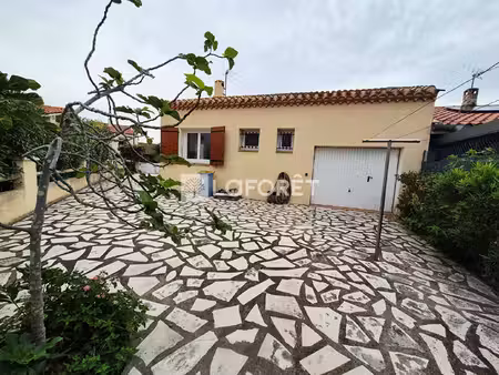 maison plain pied - le barcarès - coeur de village