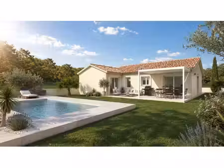 terrain avec maison neuve à vendre