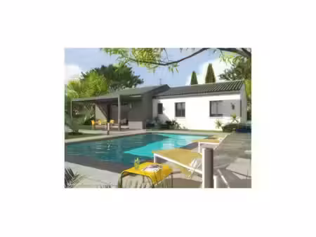 terrain avec maison neuve à vendre