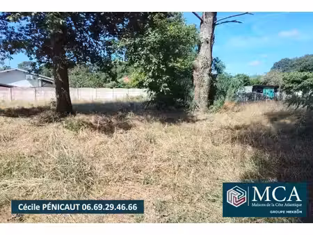 terrain constructible à vendre