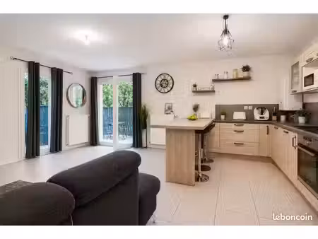 appartement rdc 70m² double jardin sans vis à vis
