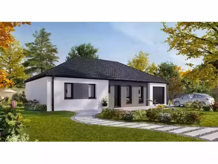terrain avec maison neuve à vendre