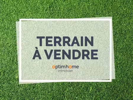 terrain constructible viabilisé à vendre