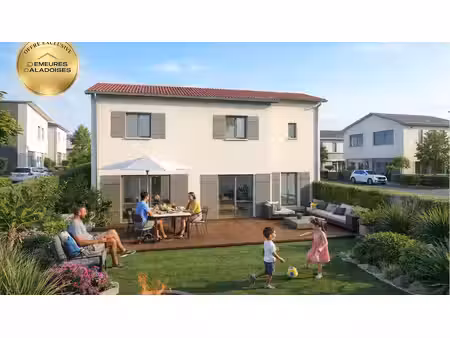 terrain avec maison neuve à vendre