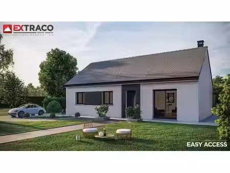 terrain avec maison neuve à vendre